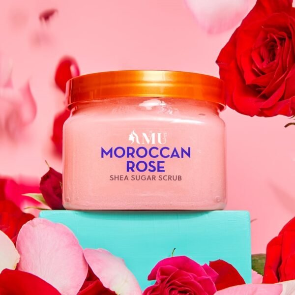 Moroccan Rose Shea Sugar Scrub - Image 4