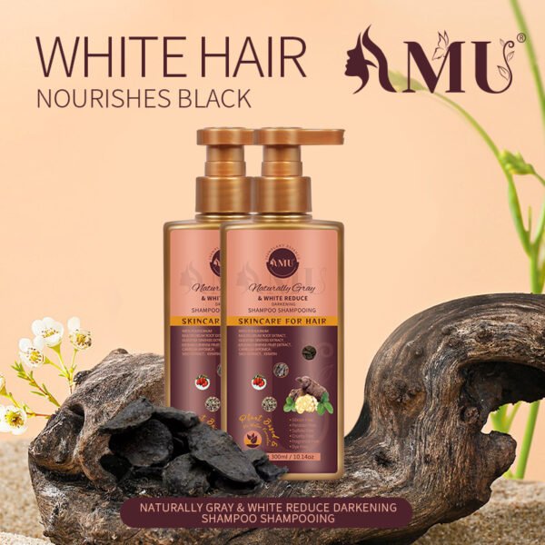 Naturally Gray & White Reduce Darkening Shampoo - Image 2