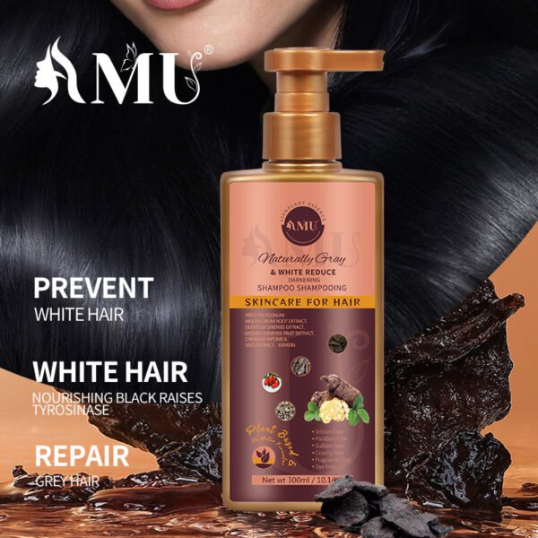 Naturally Gray & White Reduce Darkening Shampoo - Image 5