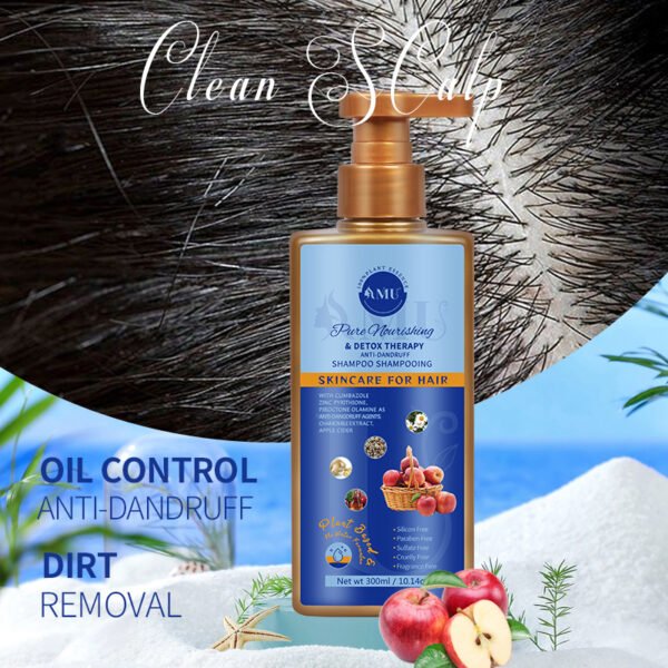 Pure Nourishing & Detox Therapy Anti-dandruff Shampoo - Image 5