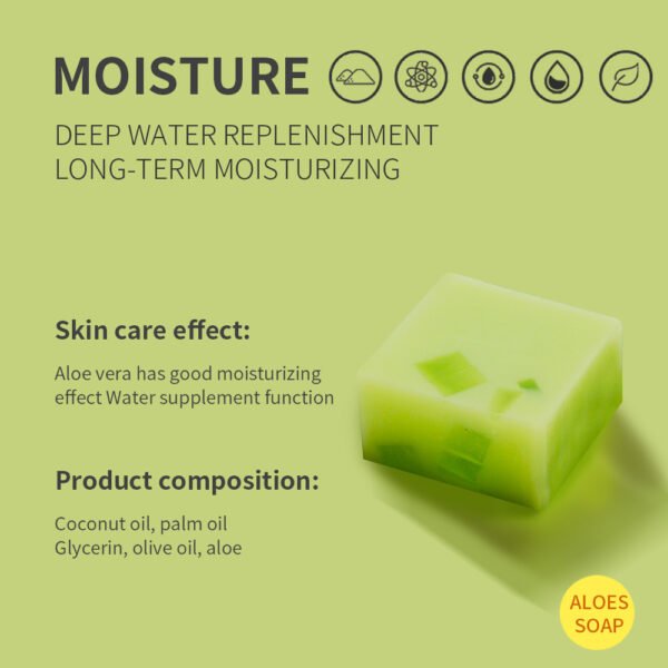 Aloe Vera Handmade Soap - Image 3