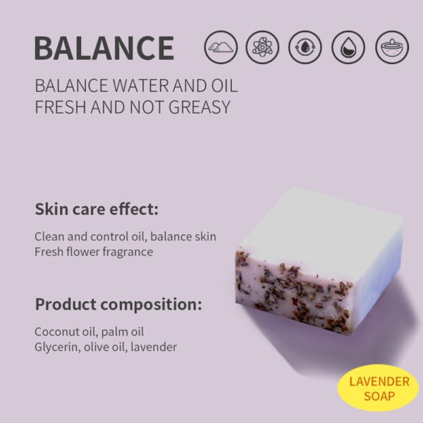Lavender Handmade Soap - Image 3