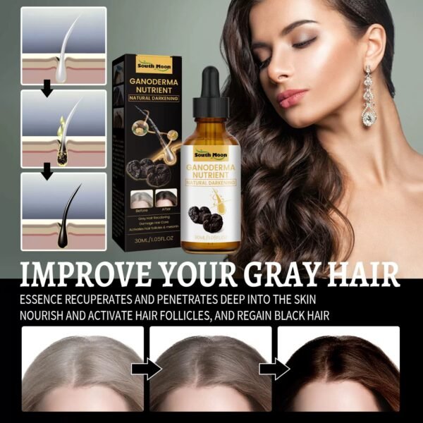 Ganoderma Nutrient Natural Darkening Serum - Image 2