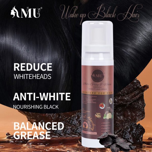Anti-Gray & White Darkening Density Hair Serum - Image 4