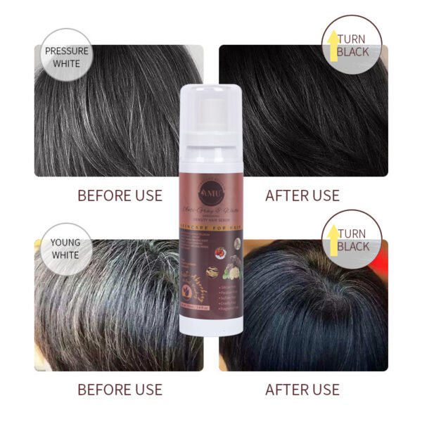 Anti-Gray & White Darkening Density Hair Serum - Image 2